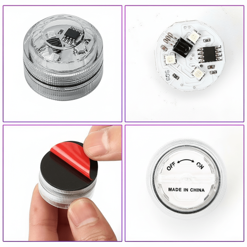 Luma Car LED Lights | 13 Color Ambient, Wireless Remote Control - Hartwella