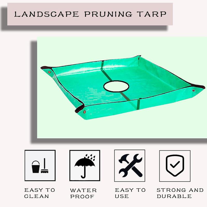 Luma Landscape Tarp | Durable, Waterproof, Easy - to - Use for Pruning - Hartwella