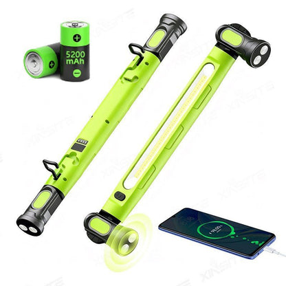 Luma LED Work Light | 3000 Lumens, Rechargeable, Magnetic Base - Hartwella