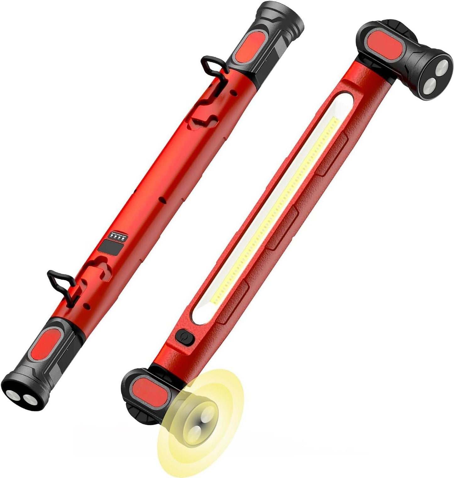 Luma LED Work Light | 3000 Lumens, Rechargeable, Magnetic Base - Hartwella