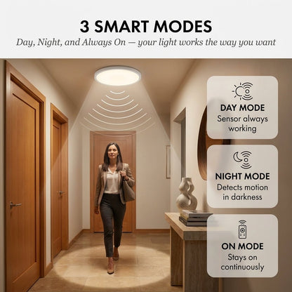 Luma Motion Sensor Light | Rechargeable, Magnetic, Remote - Controlled - Hartwella