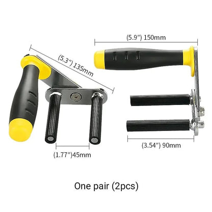 Luma Plate Lifting Clamp | Heavy-Duty, Ergonomic Stainless Steel - Hartwella