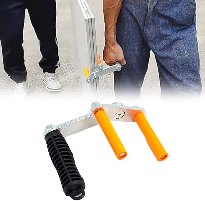 Luma Plate Lifting Clamp | Heavy-Duty, Ergonomic Stainless Steel - Hartwella