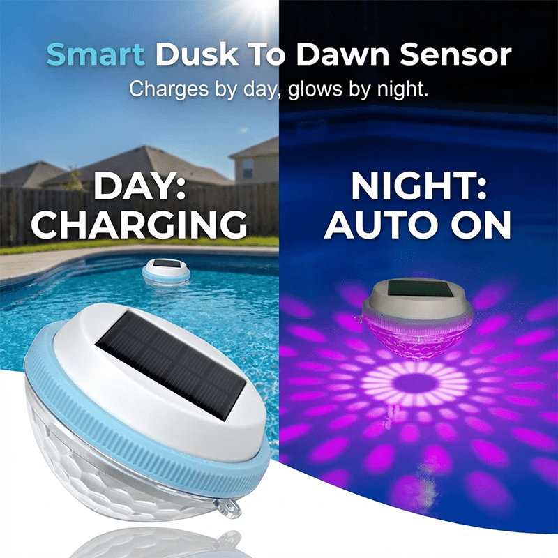 Luma Solar Floating Light | Color-Changing, Waterproof - Hartwella