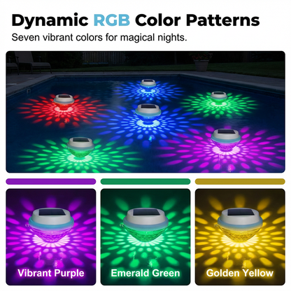 Luma Solar Floating Light | Color-Changing, Waterproof - Hartwella