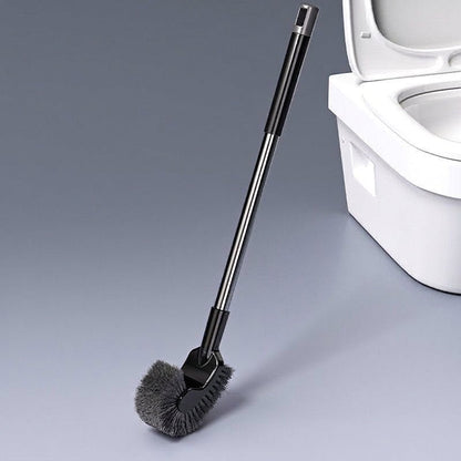 Luma Toilet Brush | Curved Head, Stainless Steel Handle - Hartwella