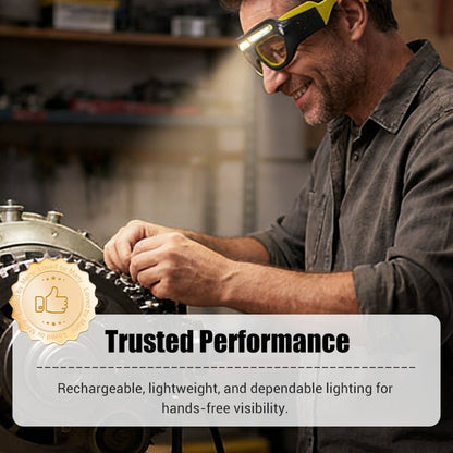 LumaVision Glasses | Ultra - Lightweight LED Illumination - Hartwella