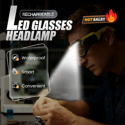 LumaVision Glasses | Ultra - Lightweight LED Illumination - Hartwella