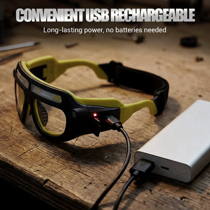 LumaVision Glasses | Ultra - Lightweight LED Illumination - Hartwella