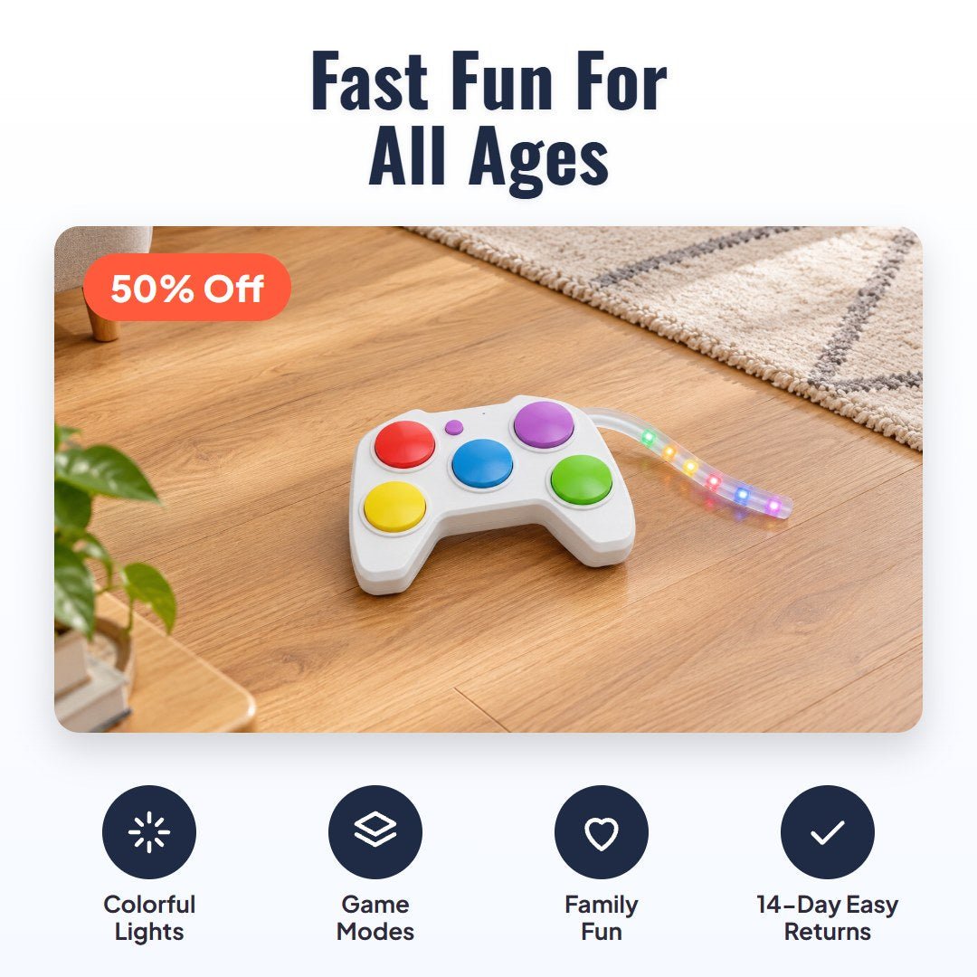 Lumibop™ Interactive LED Reflex Game
