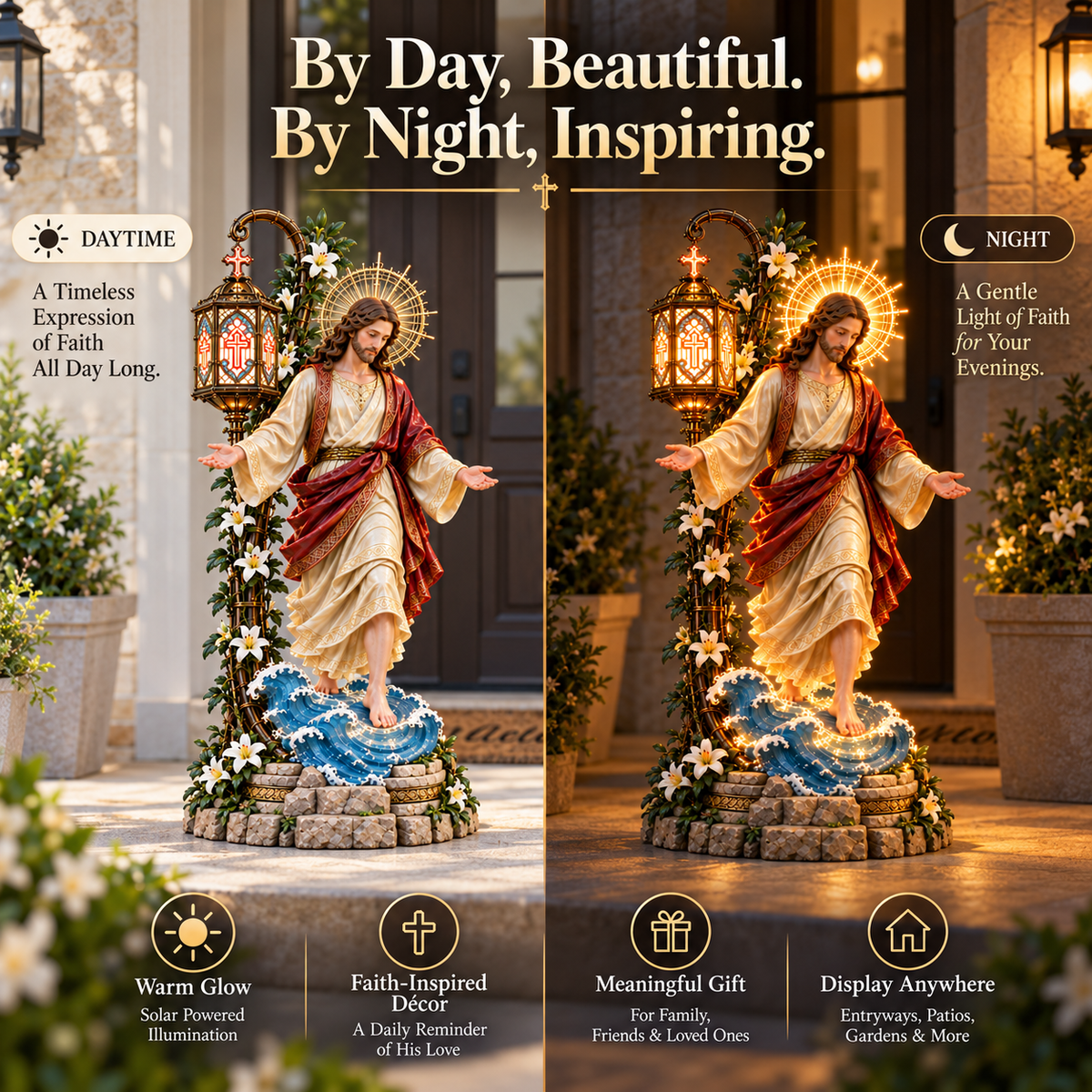 Lumina™ Faith Reflection Light – Jesus Walking On Water