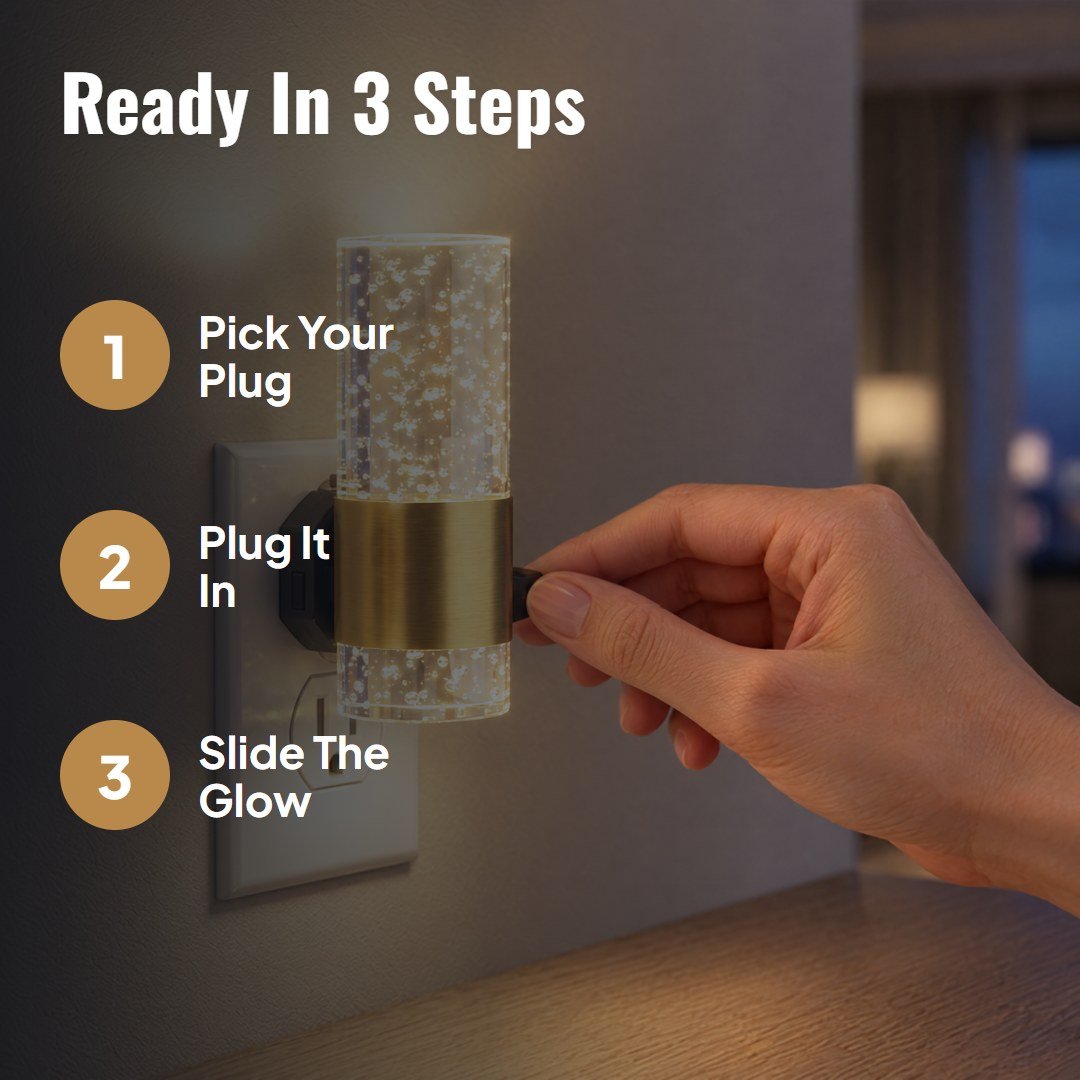 Lumio™ Bubble Acrylic Night Light
