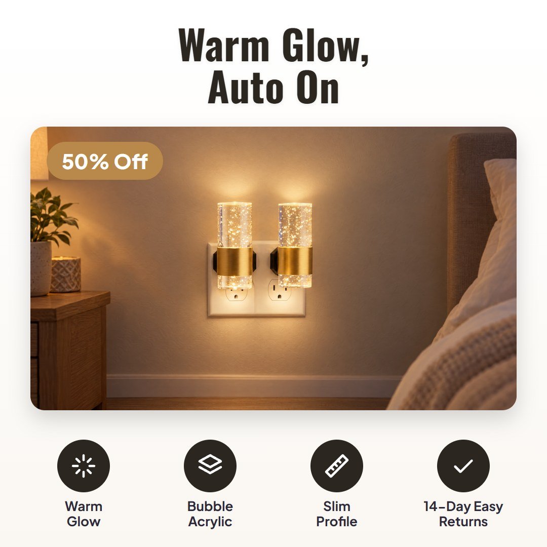 Lumio™ Bubble Acrylic Night Light