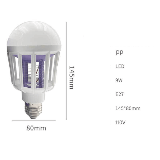 Lumo Bug Zapper Lamp | 2 - in - 1 LED, Silent Operation, Indoor/Outdoor Use - Hartwella