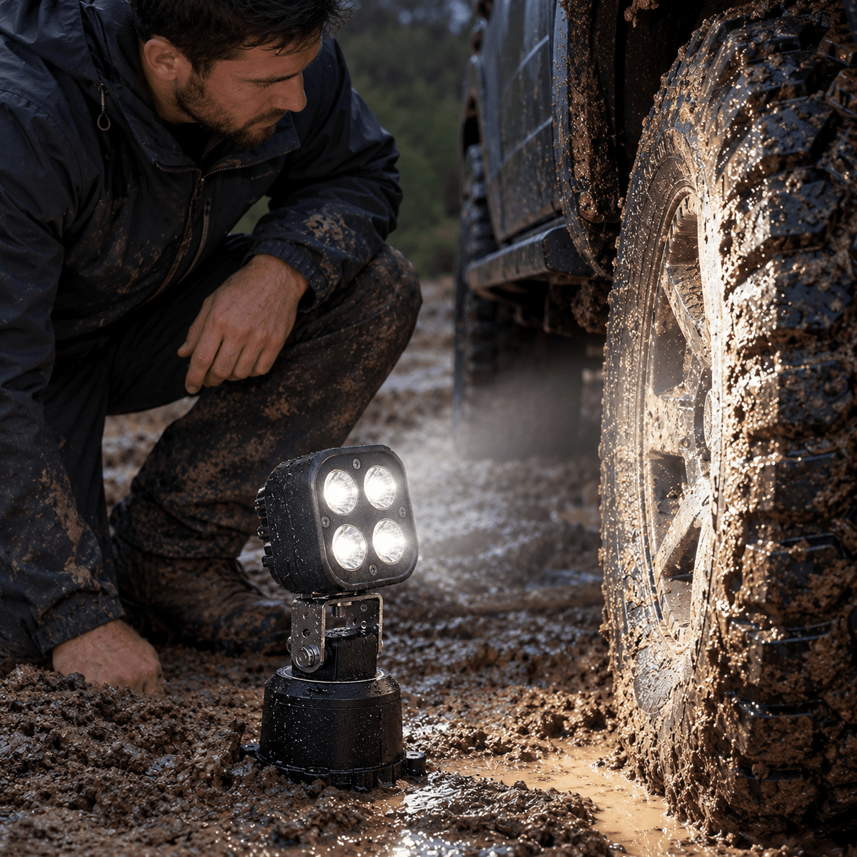 Lumtra™ 360° Rotating LED Pod Light - Hartwella
