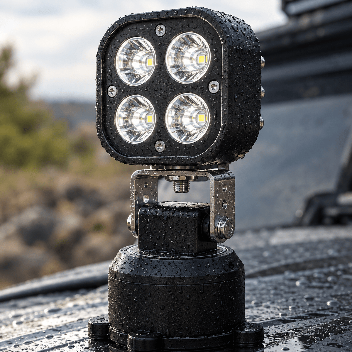 Lumtra™ 360° Rotating LED Pod Light
