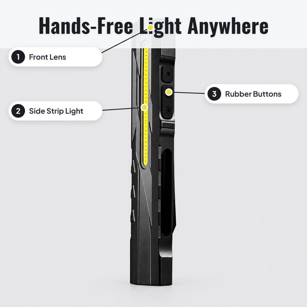 Lumvo™ Multi-Function LED Flashlight - Hartwella