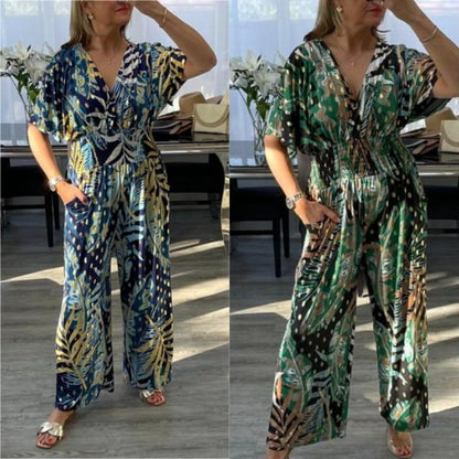 Luna Bodysuit | Leaf Print, Plus Size - Hartwella