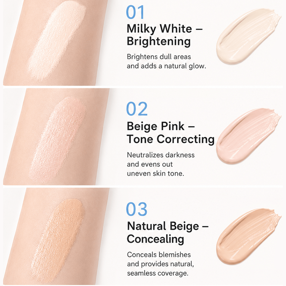 Luna Concealer Pen | Lightweight, Full-Coverage, 24-Hour Wear - Hartwella