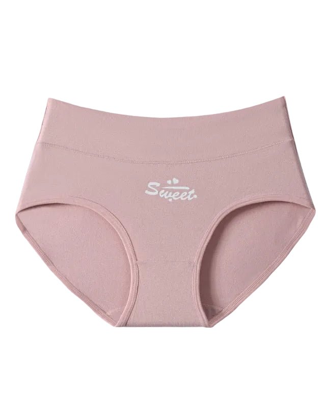 Luna Love Panties | Soft Cotton, High Rise Design, Full Coverage (6 Pack) - Hartwella