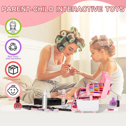 Luna Makeup Kit | Non - Toxic, Washable Play Set - Hartwella