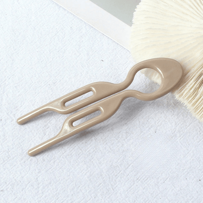 Lunara Hair Pins Set | Effortless Updos, 6 Pieces, Ideal Hair Clips for Thick Hair - Hartwella