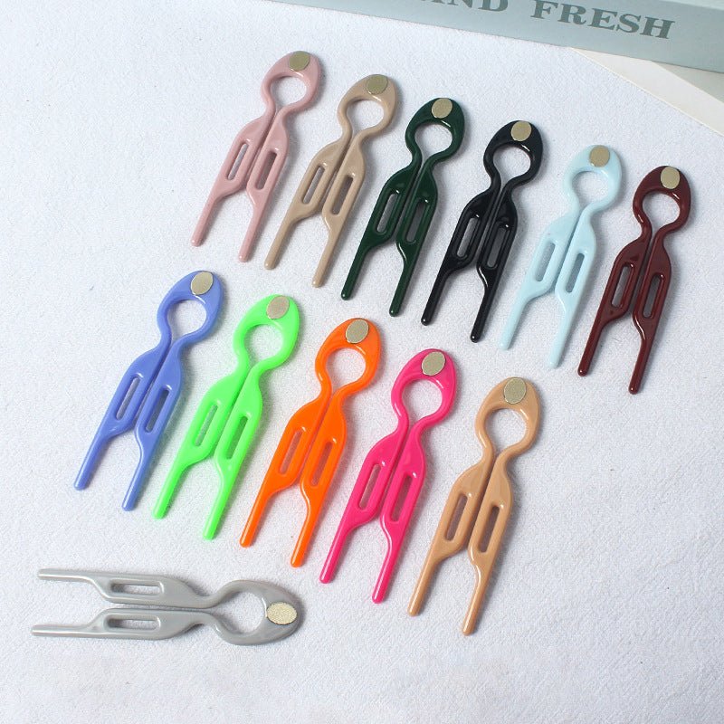Lunara Hair Pins Set | Effortless Updos, 6 Pieces, Ideal Hair Clips for Thick Hair - Hartwella