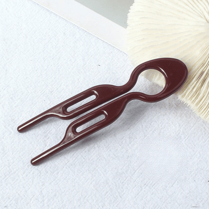 Lunara Hair Pins Set | Effortless Updos, 6 Pieces, Ideal Hair Clips for Thick Hair - Hartwella