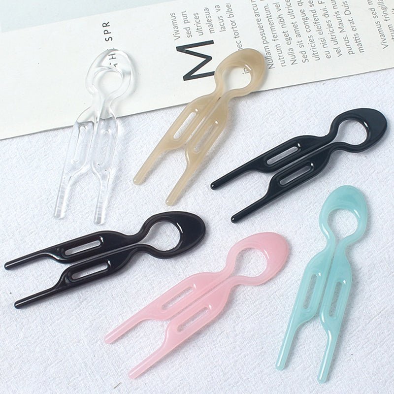 Lunara Hair Pins Set | Effortless Updos, 6 Pieces, Ideal Hair Clips for Thick Hair - Hartwella