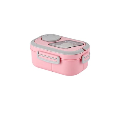 Lunex Bento Lunch Box | Leak-Proof, BPA-Free with Compartments and Carry Handle - Hartwella