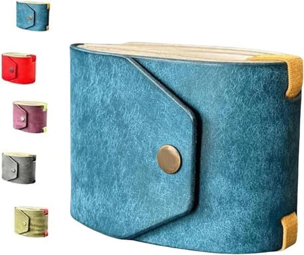 Luno Cash Wrap Wallet | Premium Leather, Magnetic Clasp - Hartwella