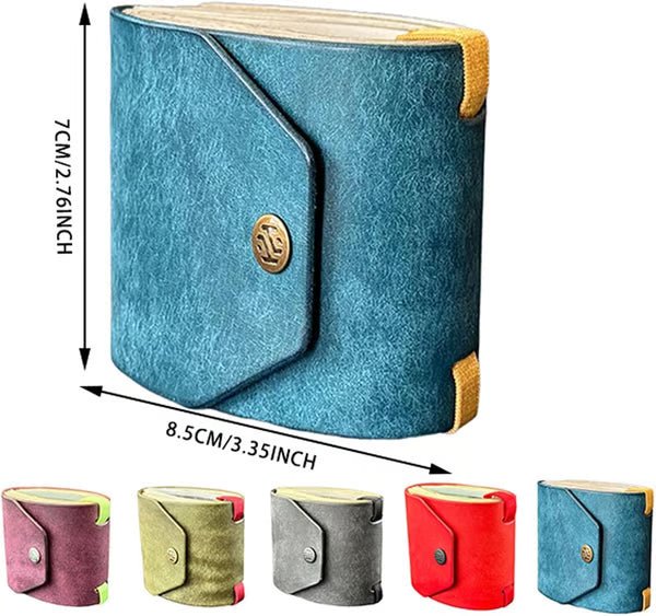 Luno Cash Wrap Wallet | Premium Leather, Magnetic Clasp - Hartwella
