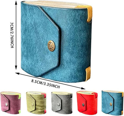 Luno Cash Wrap Wallet | Premium Leather, Magnetic Clasp - Hartwella