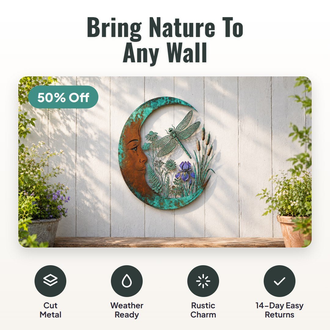 Lunvell™ Moon Garden Wall Art