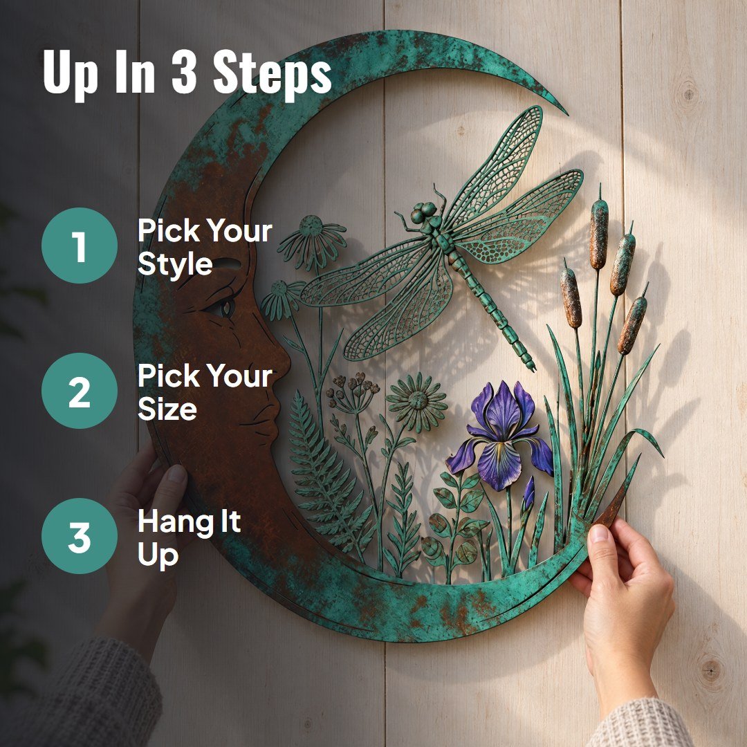 Lunvell™ Moon Garden Wall Art - Hartwella