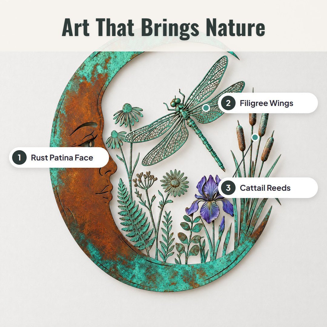 Lunvell™ Moon Garden Wall Art - Hartwella