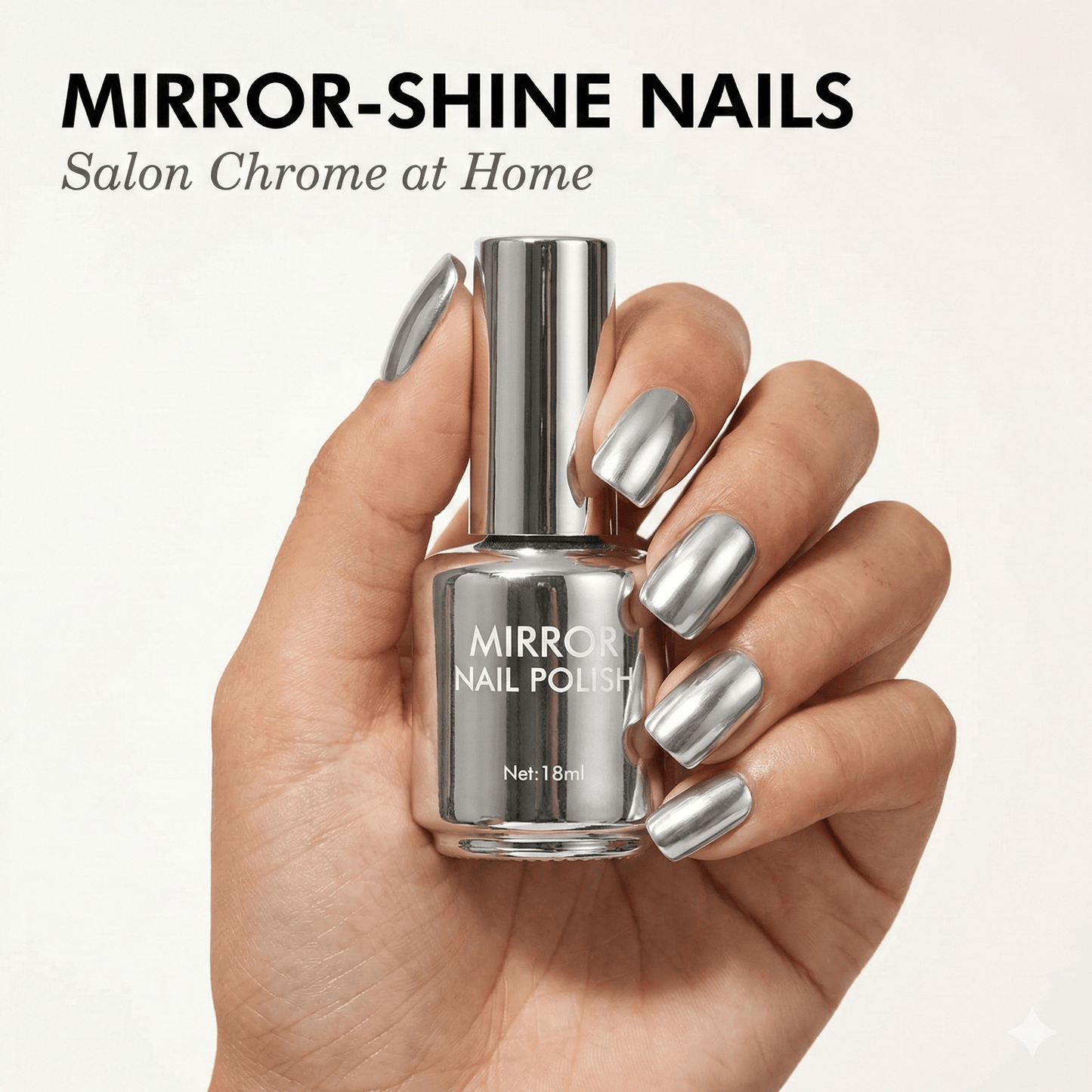 Lusoire Liquid Chrome Nail Polish | High-Gloss, Easy Application - Hartwella