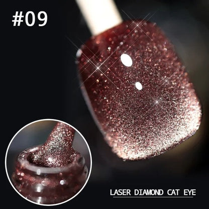 Luxe Cat Eye Nail Polish | Non-Toxic, Natural Resin, Sparkling Effect - Hartwella