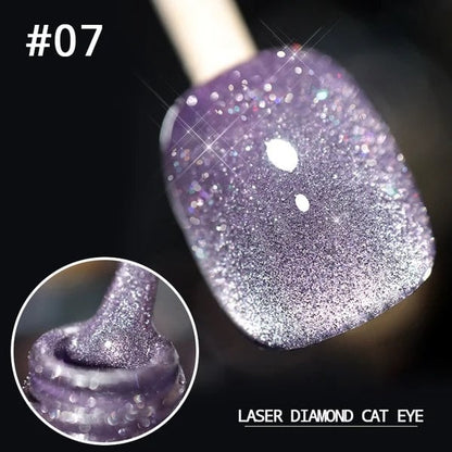 Luxe Cat Eye Nail Polish | Non-Toxic, Natural Resin, Sparkling Effect - Hartwella