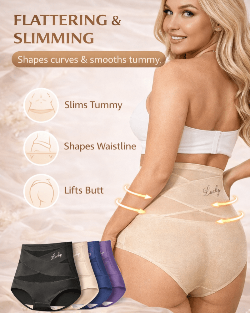 Luxe Control Panties | Plus-Size, High-Waist Tummy Control - Hartwella
