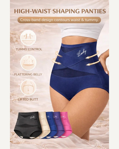 Luxe Control Panties | Plus-Size, High-Waist Tummy Control - Hartwella