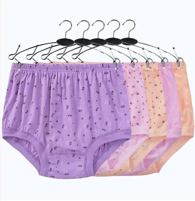 Luxe Cotton Briefs | Plus Size, High - Waisted - Hartwella
