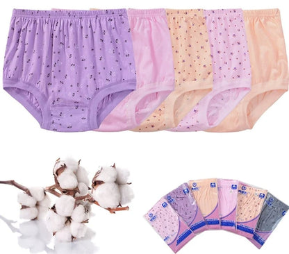 Luxe Cotton Briefs | Plus Size, High - Waisted - Hartwella