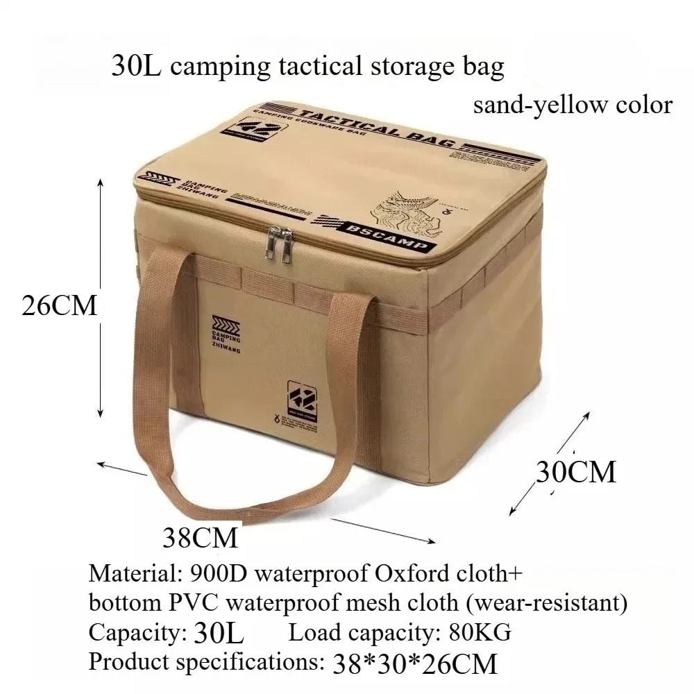Luxe Folding Storage Bag | Waterproof, Large Capacity - Hartwella
