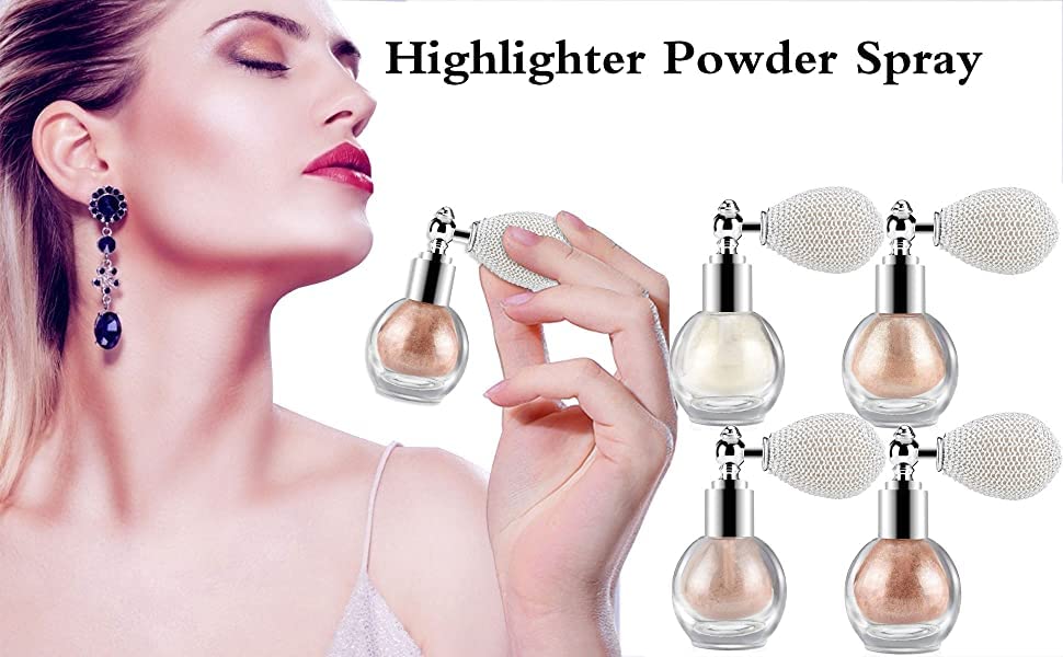 Luxe Highlighter Spray | Lightweight, Multi - Use Glitter - Hartwella