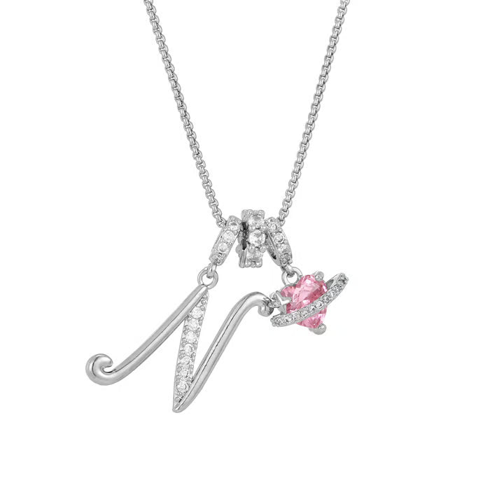 Luxe Initial Pendant Necklace | 3 - Layer Gold Design with Adjustable Length - Hartwella