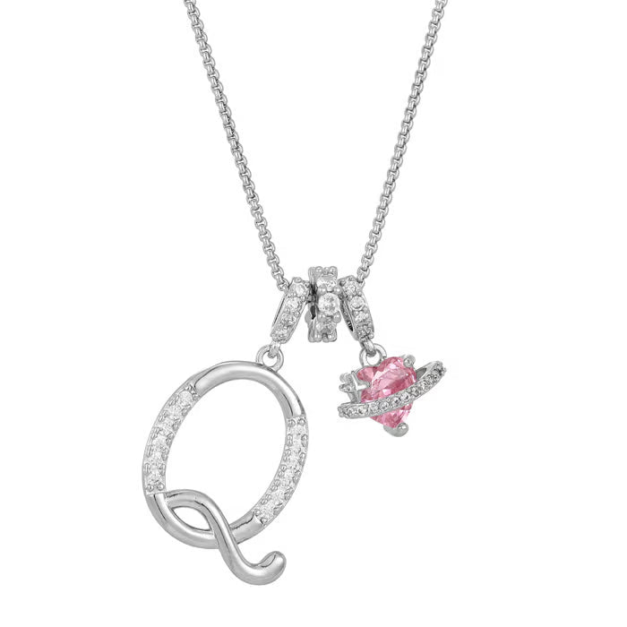 Luxe Initial Pendant Necklace | 3 - Layer Gold Design with Adjustable Length - Hartwella