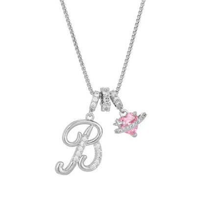 Luxe Initial Pendant Necklace | 3 - Layer Gold Design with Adjustable Length - Hartwella