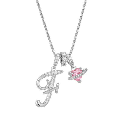 Luxe Initial Pendant Necklace | 3 - Layer Gold Design with Adjustable Length - Hartwella