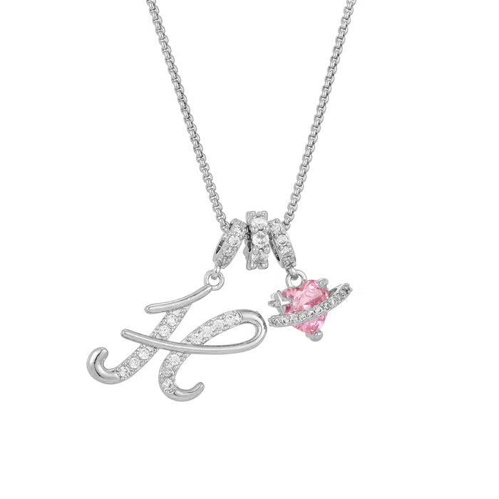 Luxe Initial Pendant Necklace | 3 - Layer Gold Design with Adjustable Length - Hartwella